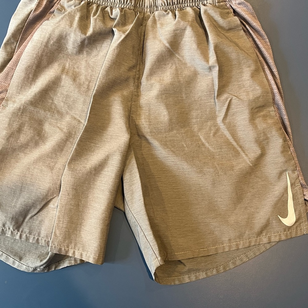 Nike grey running shorts